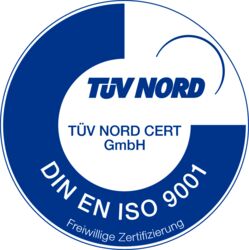 TÜV Nord Zertifizierung nach DIN EN ISO 9001